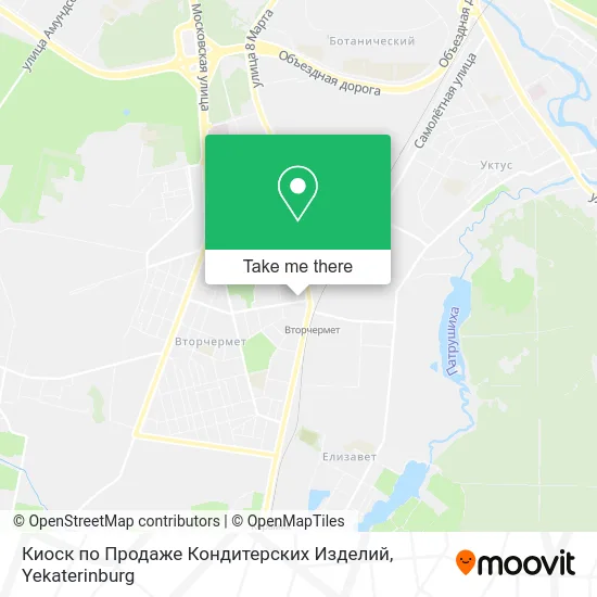 Киоск по Продаже Кондитерских Изделий map