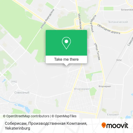 Соберисам, Производственная Компания map