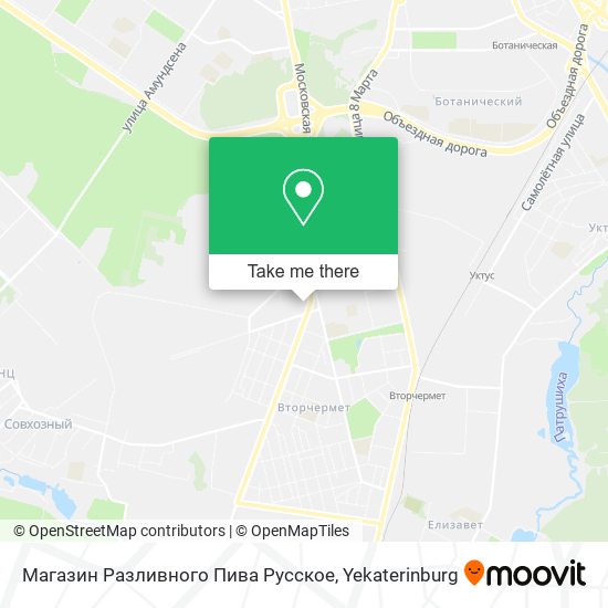 Магазин Разливного Пива Русское map