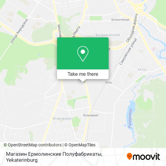 Магазин Ермолинские Полуфабрикаты map