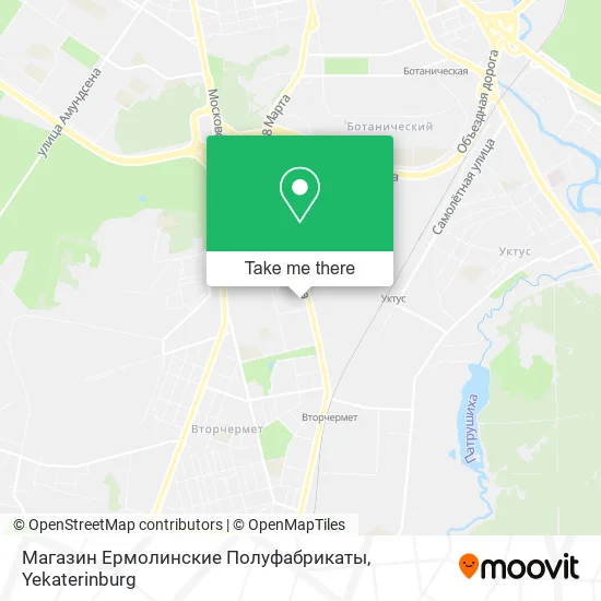 Магазин Ермолинские Полуфабрикаты map