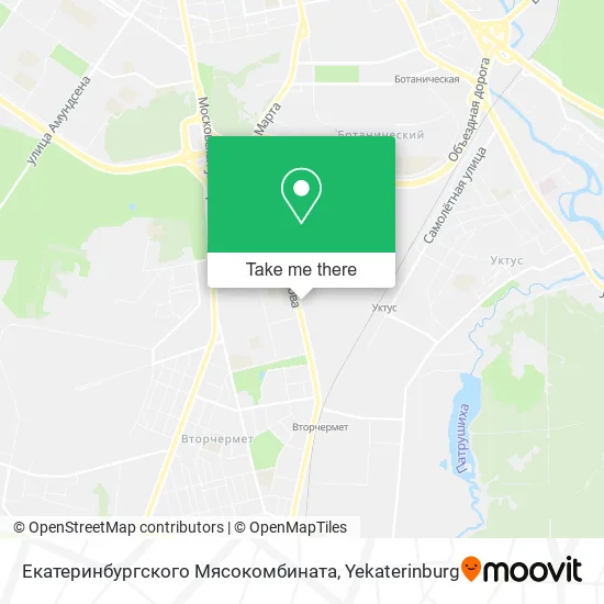 Екатеринбургского Мясокомбината map