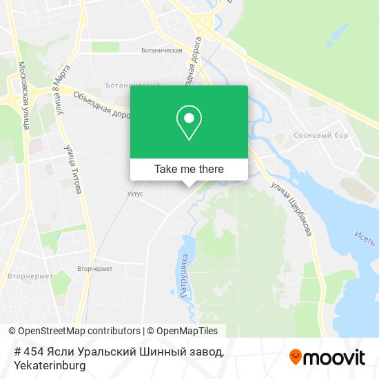 # 454 Ясли Уральский Шинный завод map
