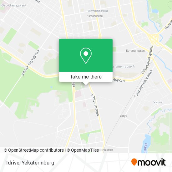 Idrive map