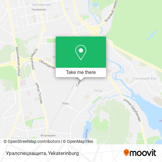 Уралспецзащита map