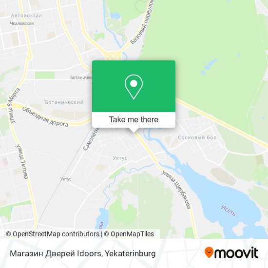 Магазин Дверей Idoors map