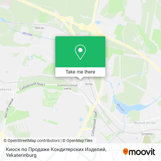 Киоск по Продаже Кондитерских Изделий map