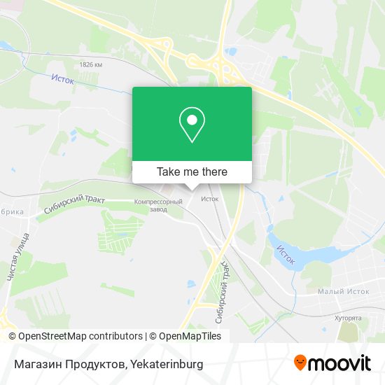 Магазин Продуктов map