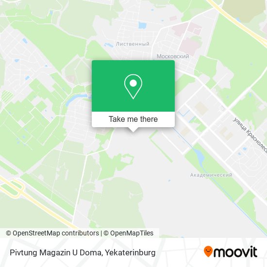 Pivtung Magazin U Doma map