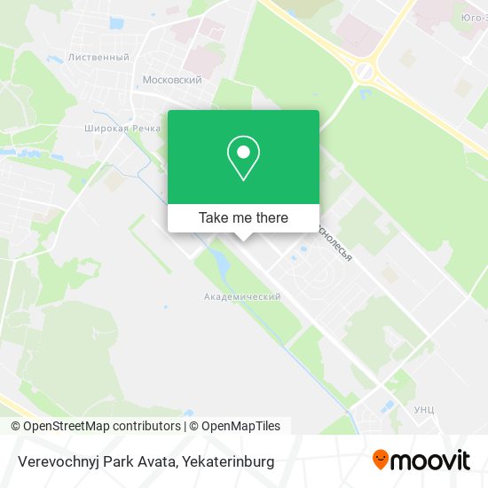 Verevochnyj Park Avata map