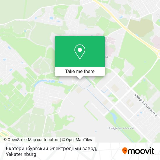 Екатеринбургский Электродный завод map