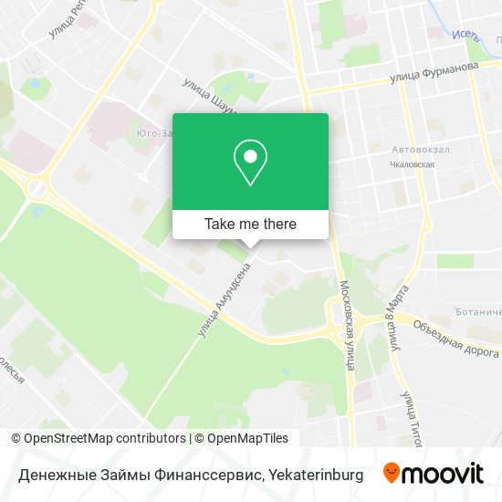 Денежные Займы Финанссервис map
