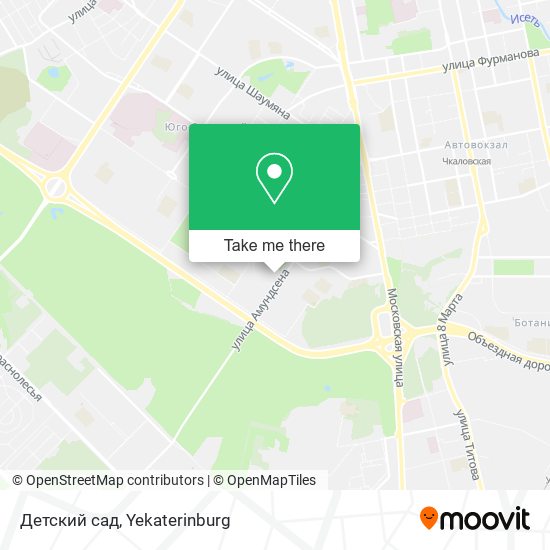Детский сад map