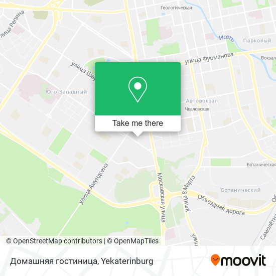 Домашняя гостиница map
