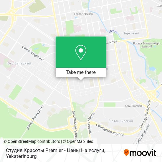 Студия Красоты Premier - Цены На Услуги map