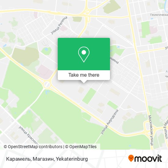 Карамель, Магазин map