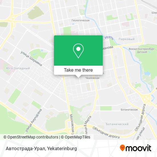 Автострада-Урал map