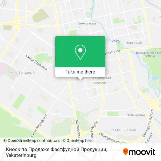 Киоск по Продаже Фастфудной Продукции map