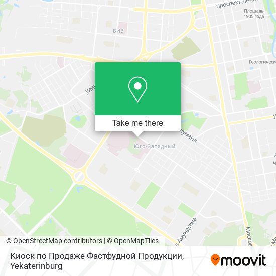 Киоск по Продаже Фастфудной Продукции map