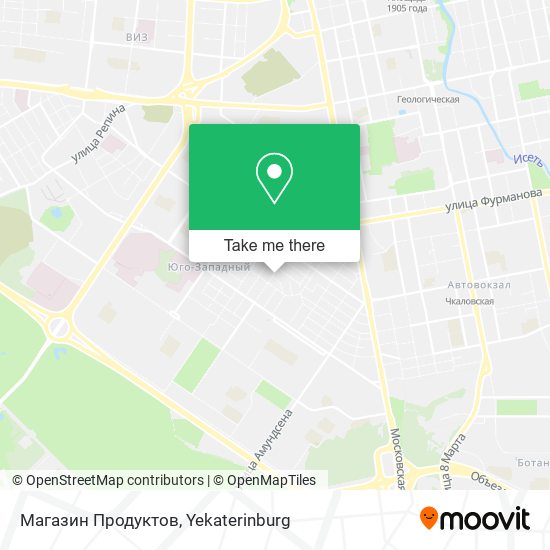 Магазин Продуктов map