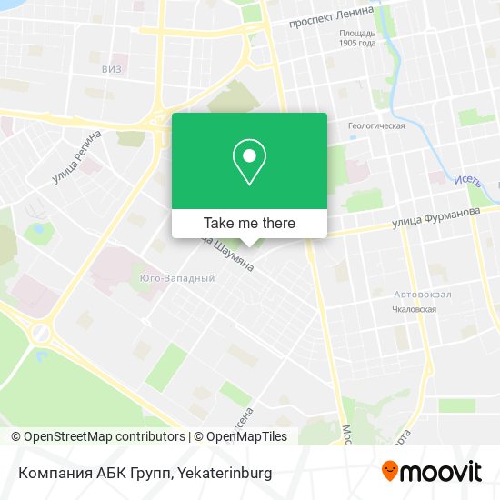 Компания АБК Групп map
