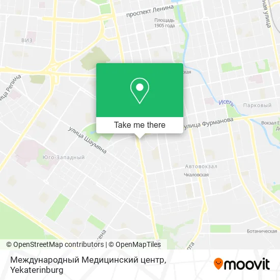 Международный Медицинский центр map