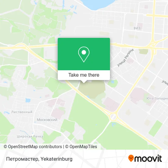 Петромастер map