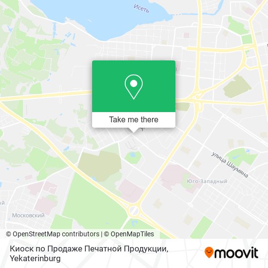 Киоск по Продаже Печатной Продукции map