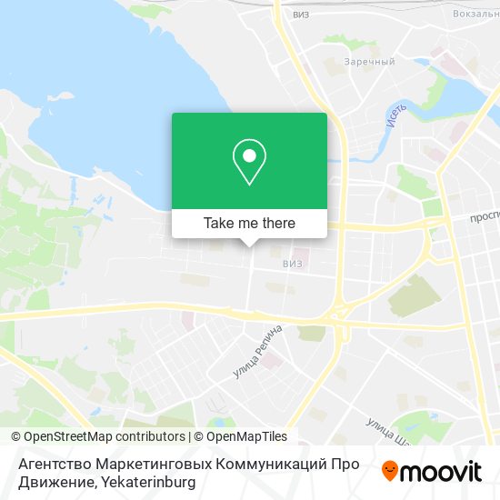 Агентство Маркетинговых Коммуникаций Про Движение map