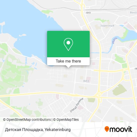 Детская Площадка map