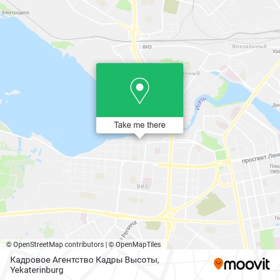 Кадровое Агентство Кадры Высоты map