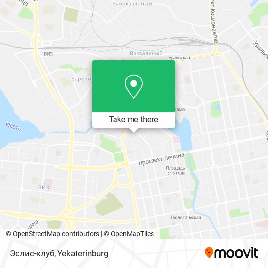 Эолис-клуб map