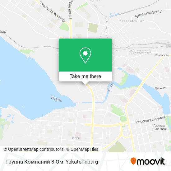 Группа Компаний 8 Ом map