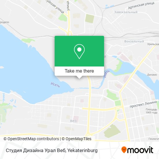 Студия Дизайна Урал Веб map