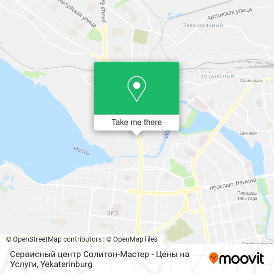 Сервисный центр Солитон-Мастер - Цены на Услуги map