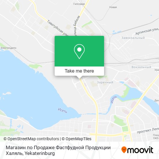 Магазин по Продаже Фастфудной Продукции Халяль map