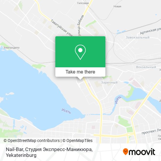 Nail-Bar, Студия Экспресс-Маникюра map