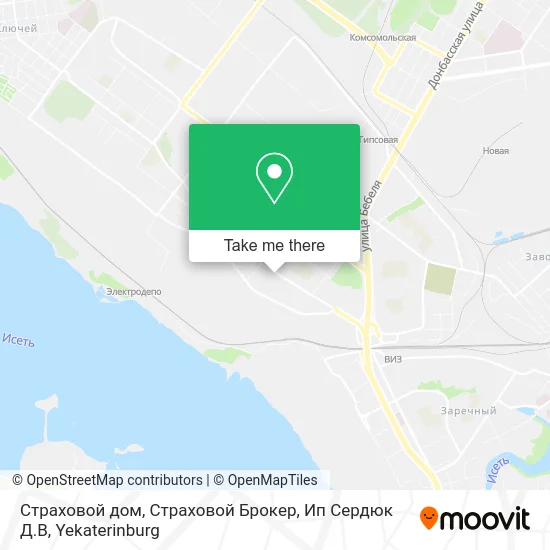 Страховой дом, Страховой Брокер, Ип Сердюк Д.В map