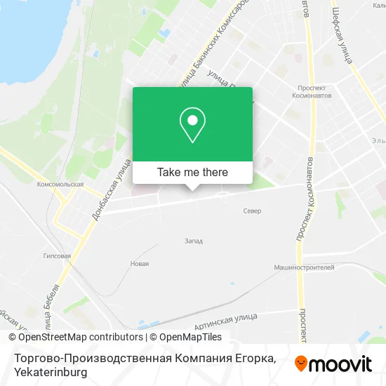 Торгово-Производственная Компания Егорка map