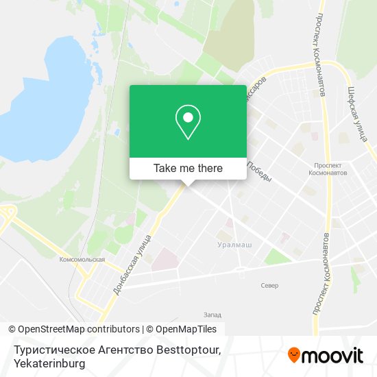 Туристическое Агентство Besttoptour map
