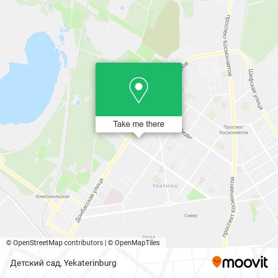 Детский сад map