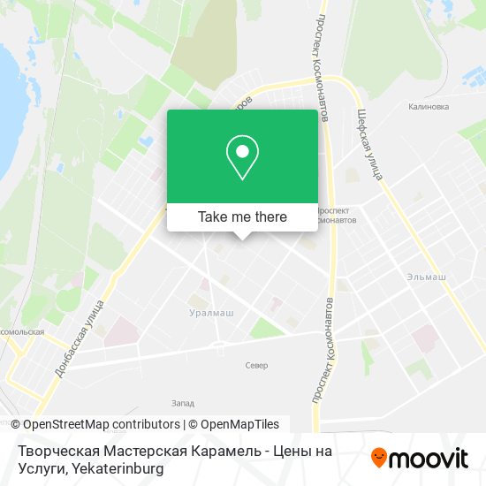 Творческая Мастерская Карамель - Цены на Услуги map