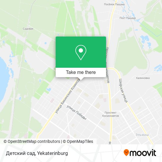 Детский сад map