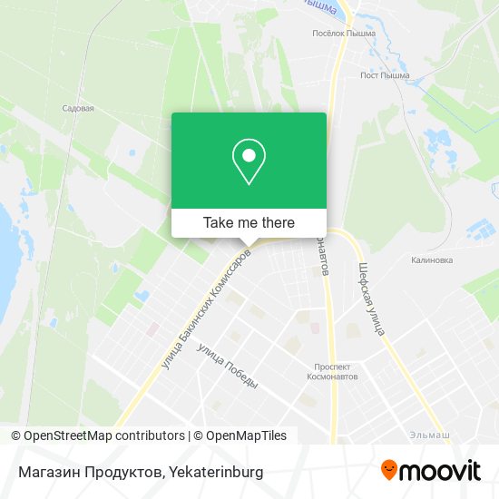 Магазин Продуктов map