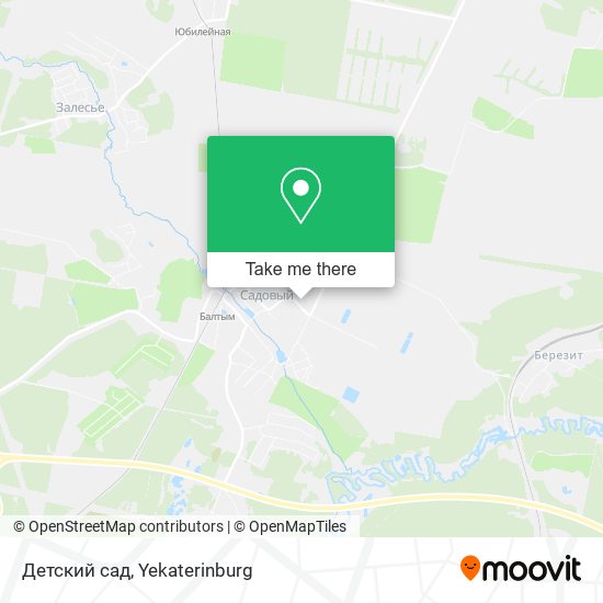 Детский сад map