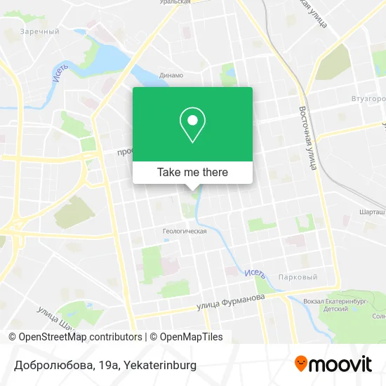 Добролюбова, 19а map
