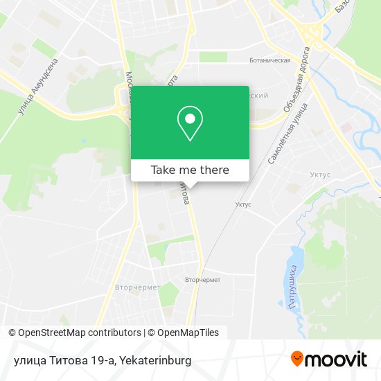 улица Титова 19-а map