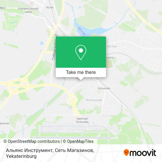 Альянс Инструмент, Сеть Магазинов map