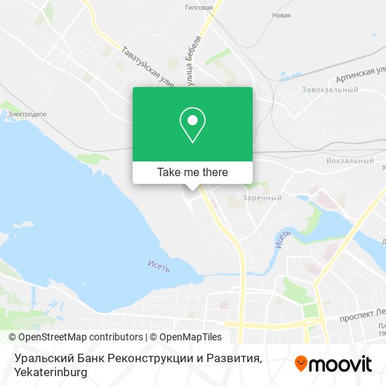 Уральский Банк Реконструкции и Развития map