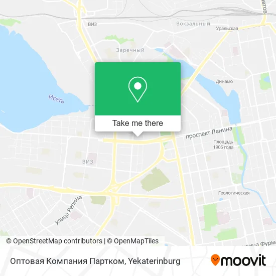 Оптовая Компания Партком map
